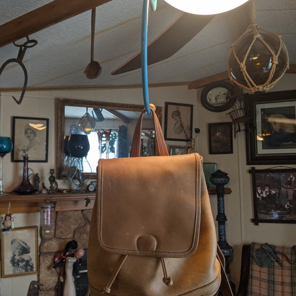 Authentic Coach leather back pack Vintage - Picture 4 of 10